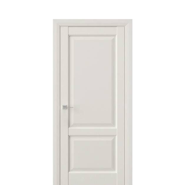Межкомнатная дверь MNS3, белый лен