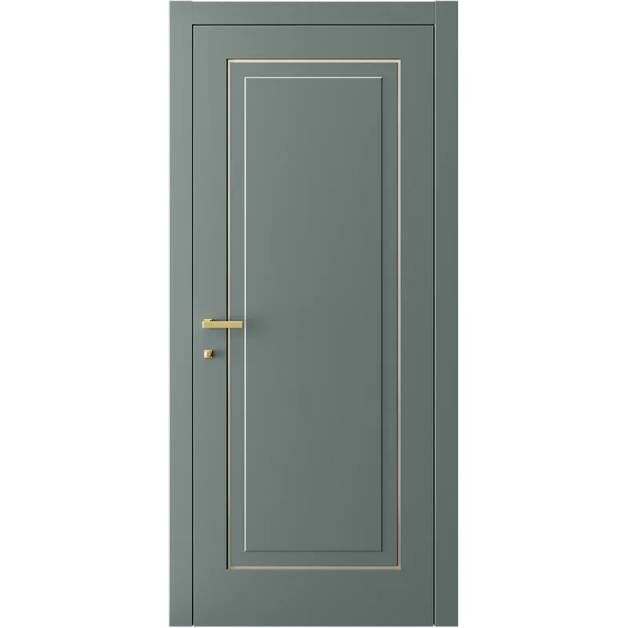 Межкомнатная дверь RV1M, цвет NCS S 6010-G10Y (эмаль)