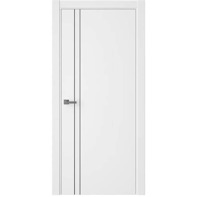 Межкомнатная дверь Лайнинг2, цвет белый